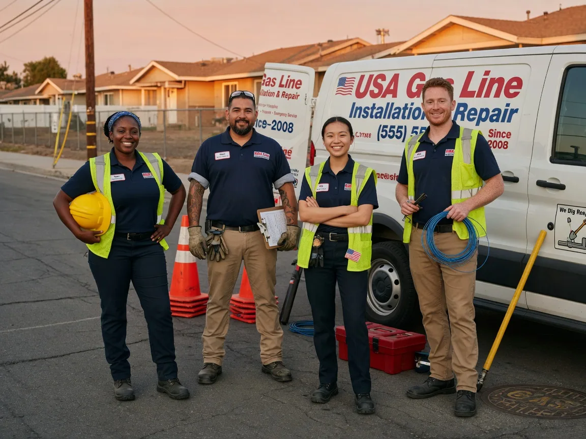 Gas Line Installation company in Morgan, TX